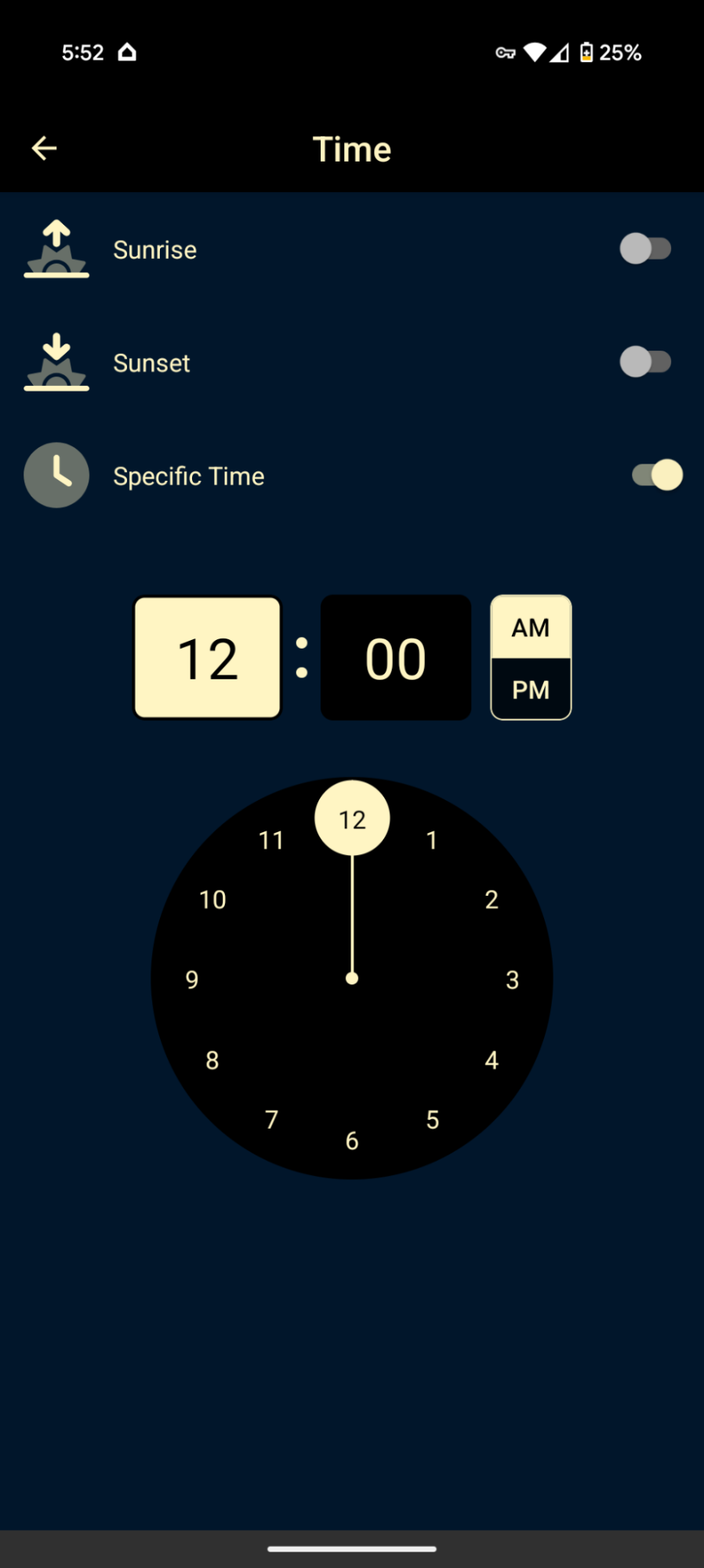 Allure app — completed Canada Day timer example in the timer list
